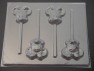 Famous Female Mouse Set of 5 Chocolate Candy Molds